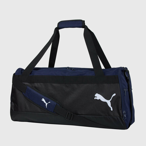 сумка спортивная puma 07685703 20х25х46 см черный Сумка спортивная PUMA, 28х30х61 см, синий