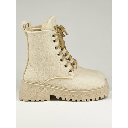 Валенки MAREVO, размер 37, бежевый