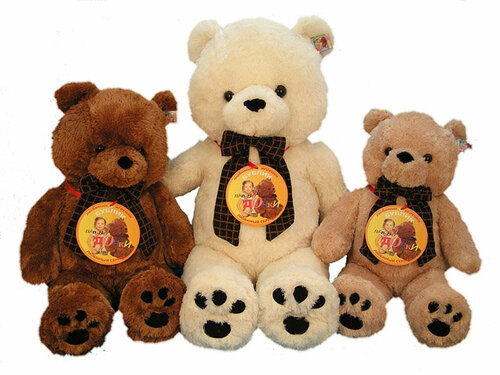 Мягкая игрушка Magic Bear Toys Медведь Бублик (3 цвета - 100 см)