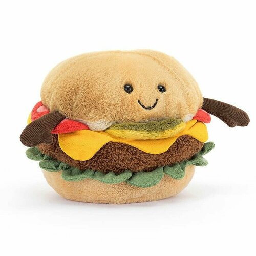 Мягкая игрушка Jellycat Amuseable Burger в виде бургера