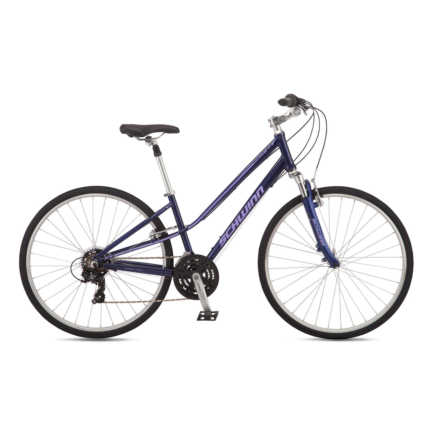 Велосипед Schwinn Voyager Women (с крыльями Schwinn) (Nvy S)