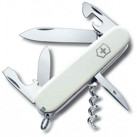 Нож Victorinox Spartan, 91 мм, 12 функций, белый