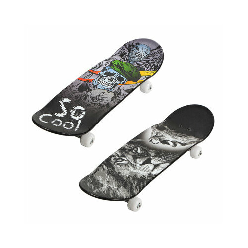 Silapro скейт 70х20см 4х колесный pu 5032мм abec-7 крепление алюм дека пластик до 85кг 5039₽