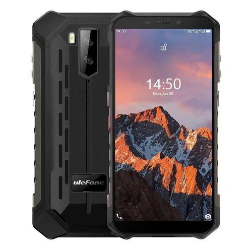 Ulefone Смартфон Ulefone Armor X5 Pro 464GB Чёрный 4 ГБ 64 ГБ 1639000₽