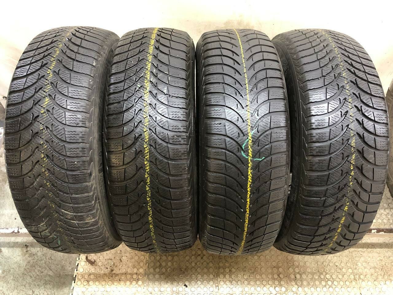 Michelin Alpin A4 185/65 R15 БУ Шины Зимние