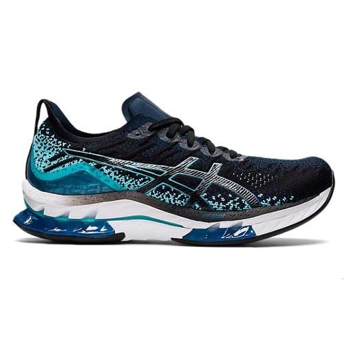 Кроссовки ASICS, беговые, размер 8US (41.5EU), черный, синий