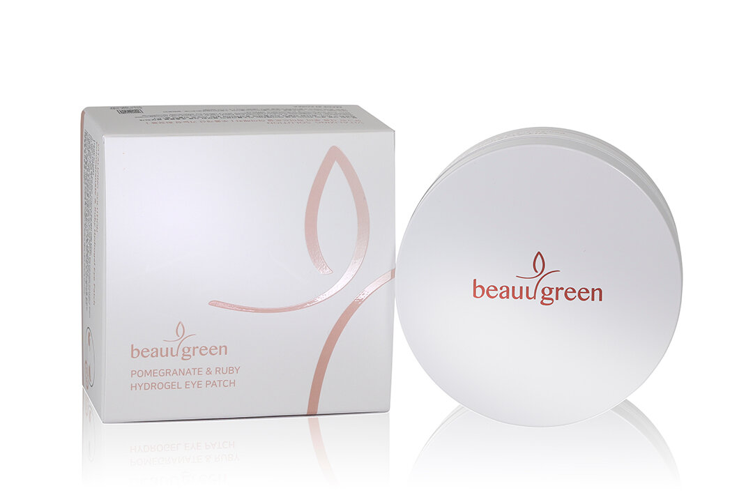 Гидрогелевые патчи Beauugreen Pomegranate & Ruby Eye Patch (Medium Type) (90 мл)