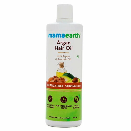 Масло для волос с Аргановым маслом Argan Hair Oil 250 мл. MamaEarth