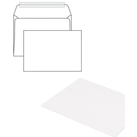 Конверты С4 Ряжская Печатная Фабрика (229х324 мм), отрывная полоса, белые, 100 г/м2, комплект 500 шт.