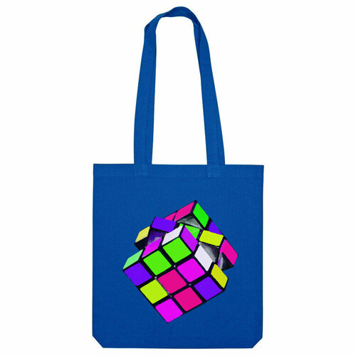 Сумка «Кубик Рубика» (ярко-синий) сумка корги ярко синий