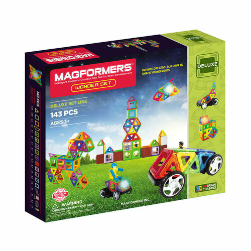 Конструктор MAGFORMERS 710095 Wonder Set 143 дет.