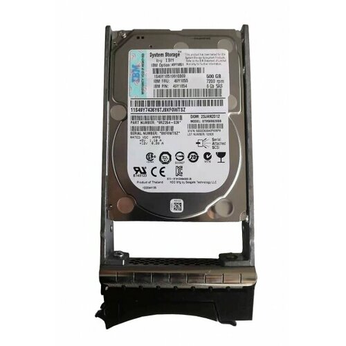 Жесткий диск IBM 49Y1851 500Gb SAS 25 HDD 2727500₽