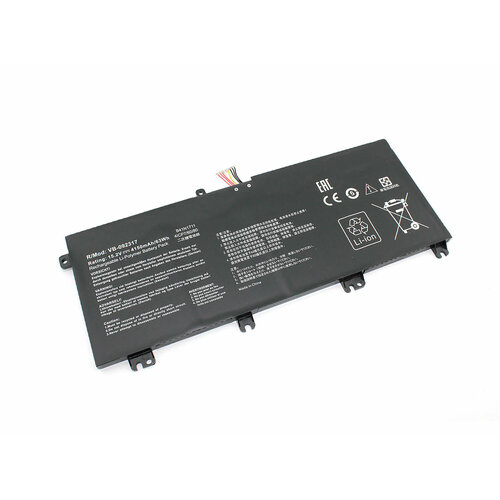 Аккумулятор OEM (совместимый с B41N1711) для ноутбука Asus FX63V 15.2V 4150mAh аккумулятор акб аккумуляторная батарея b41n1711 для ноутбука asus fx63v 15 2в 4150мач