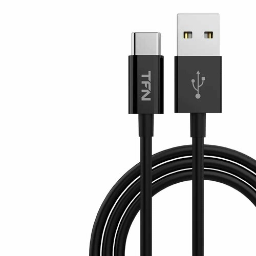 Кабель USB Type C / 1 метра / Черный