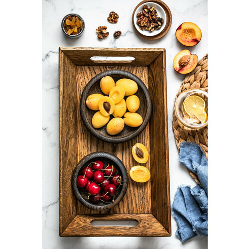 Поднос малый из дуба