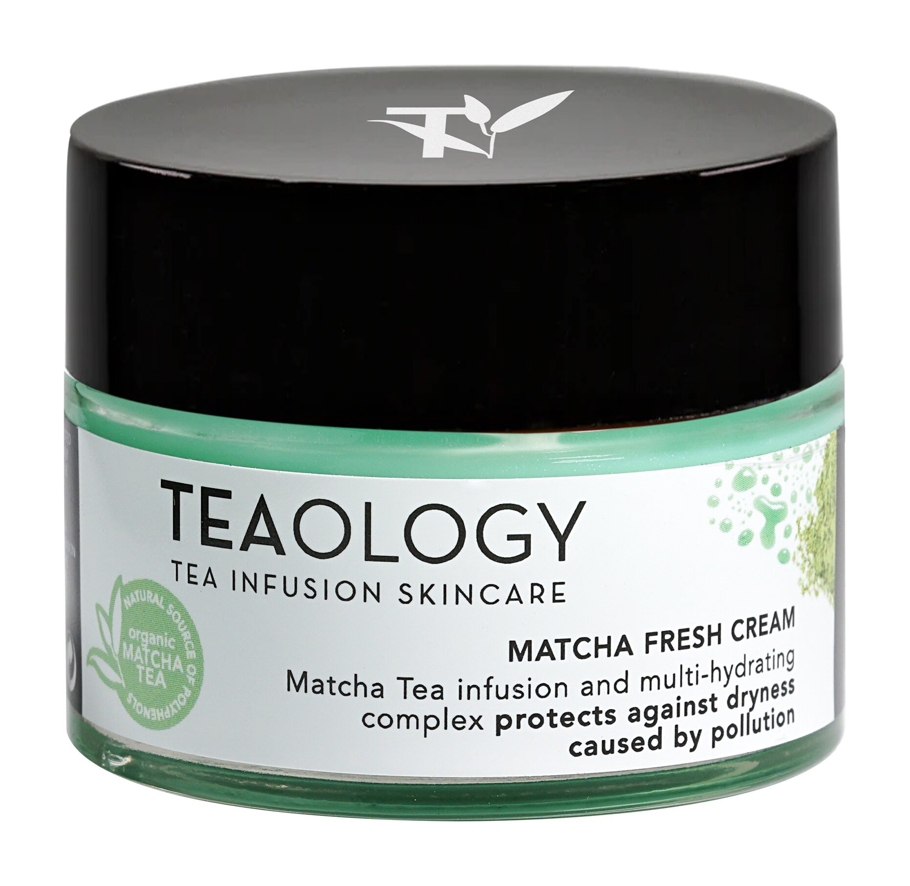 Освежающий крем для лица с чаем матча Teaology Matcha Fresh Cream 50 мл .