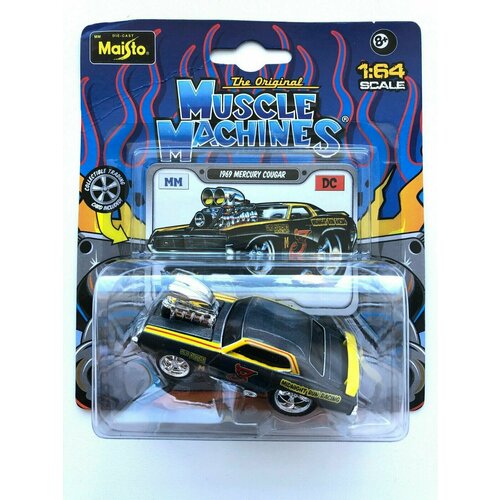 Машинка Maisto 1969 MERCURY COUGAR The Original Muscle Machines 1:64