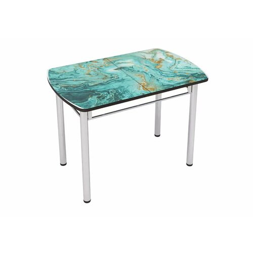 Стол раздвижной с фотопечатью Грин голд дизайн 2 16660₽