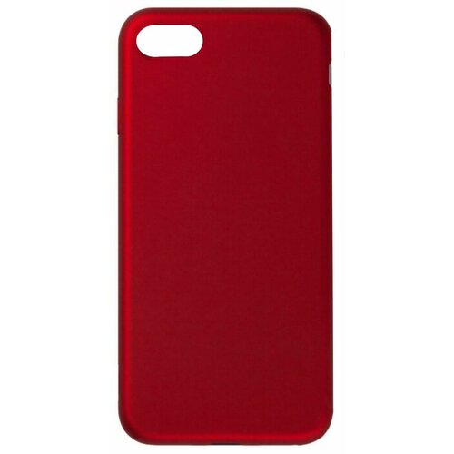 Apple iphone 7 / 8 / SE 2020 красный чехол для айфон 7, 8 се глянцевый Red бампер накладка sakura mobile phone case for iphone 11 pro x xs max xr 6 7 8 plu se 2020 transparent protective case new