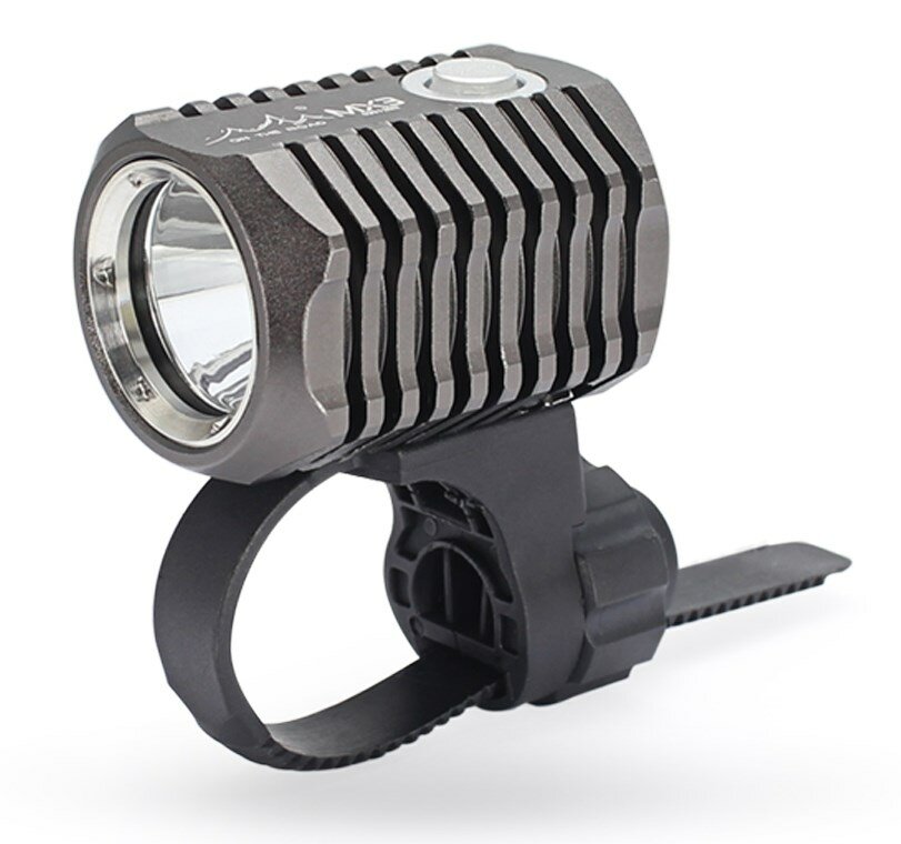 Фара велосипедная ON THE ROAD MX3 Gen2 (1xCree XHP50.2, 6500K, 2700lm, IPX6, DC 8.4V 5.5*2.1, 9 реж. 60~2700lm)