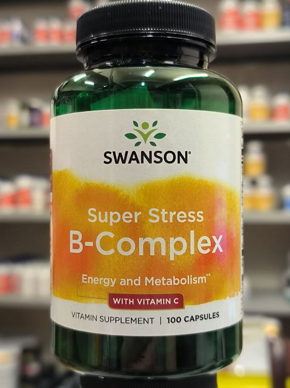 Витамины группы В Super Stress BComplex 170 г 100 капсул