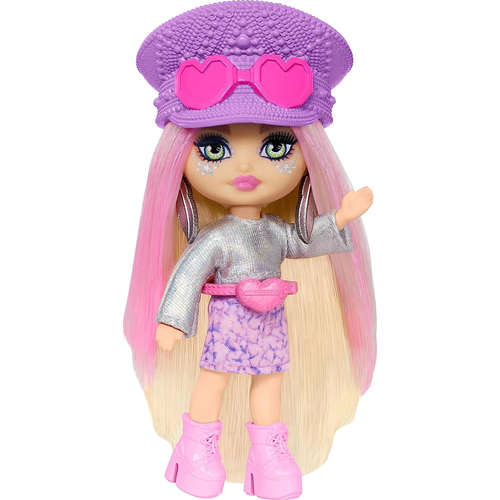Кукла Barbie серия Экстра Мини Минис - Красотка пустыни HPN07 мини кукла барби extra minis barbie в стиле tie dye 14 см