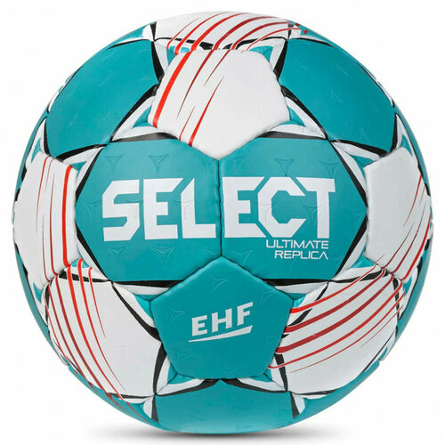 Мяч гандбольный SELECT Ultimate Replica v22, р.3, EHF Appr, бело-зеленый