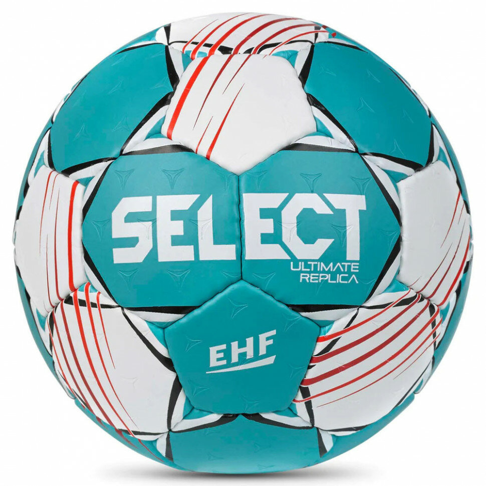 Мяч гандбольный SELECT Ultimate Replica v22 р.3 EHF Appr бело-зеленый