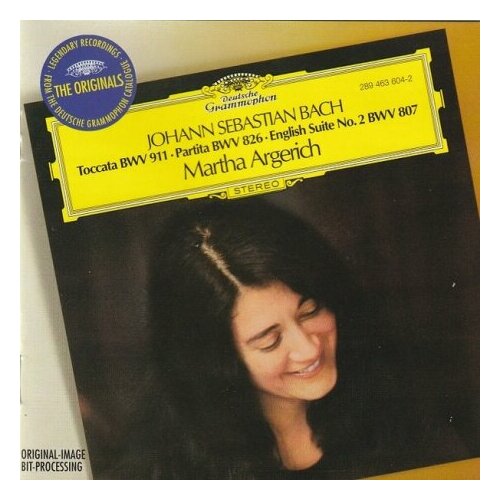 Компакт-Диски, Deutsche Grammophon, MARTHA ARGERICH - Bach: Toccata BWV 911; Partita No.2 (CD)