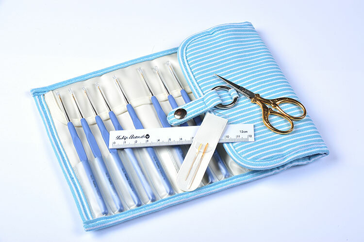 Набор крючков для вязания с ручкой "ETIMO", Tulip, TLG-002