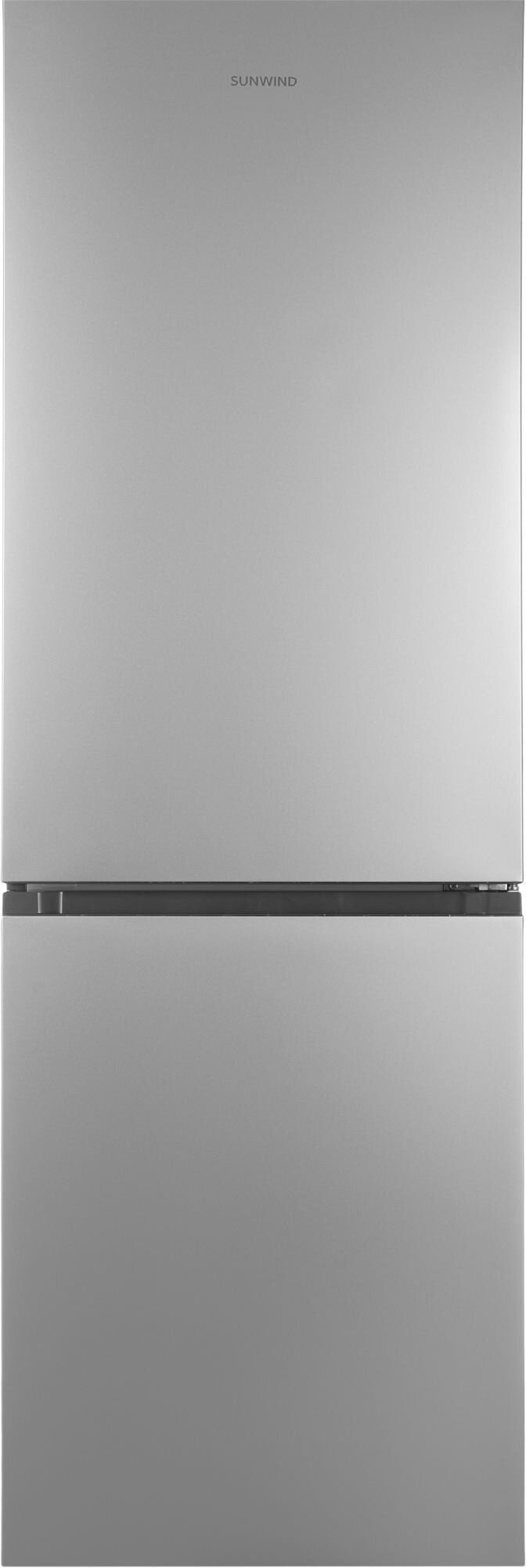 Холодильник SUNWIND SCC373 серебристый (FNF, 185 см)