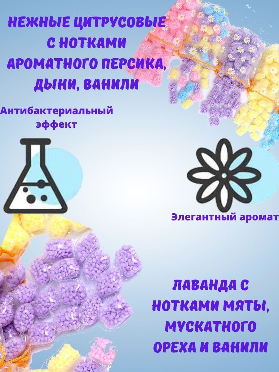 Ароматические гранулы для стирки