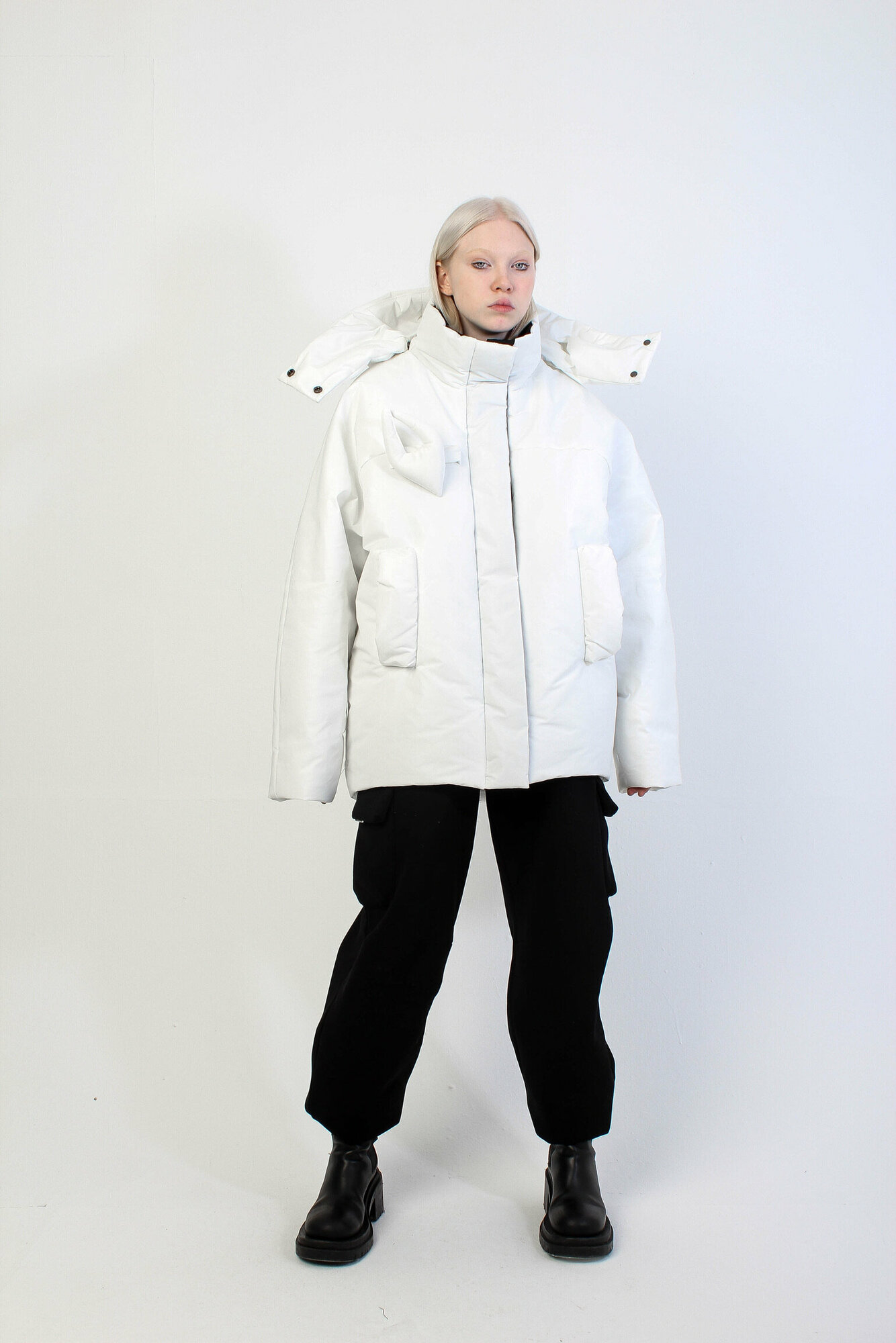 Куртка RiONA, размер 140/76, белый