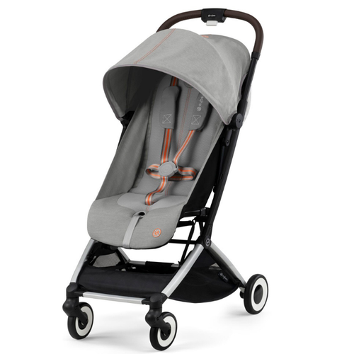 Прогулочная коляска Cybex Orfeo Lava Grey SLV с дождевиком