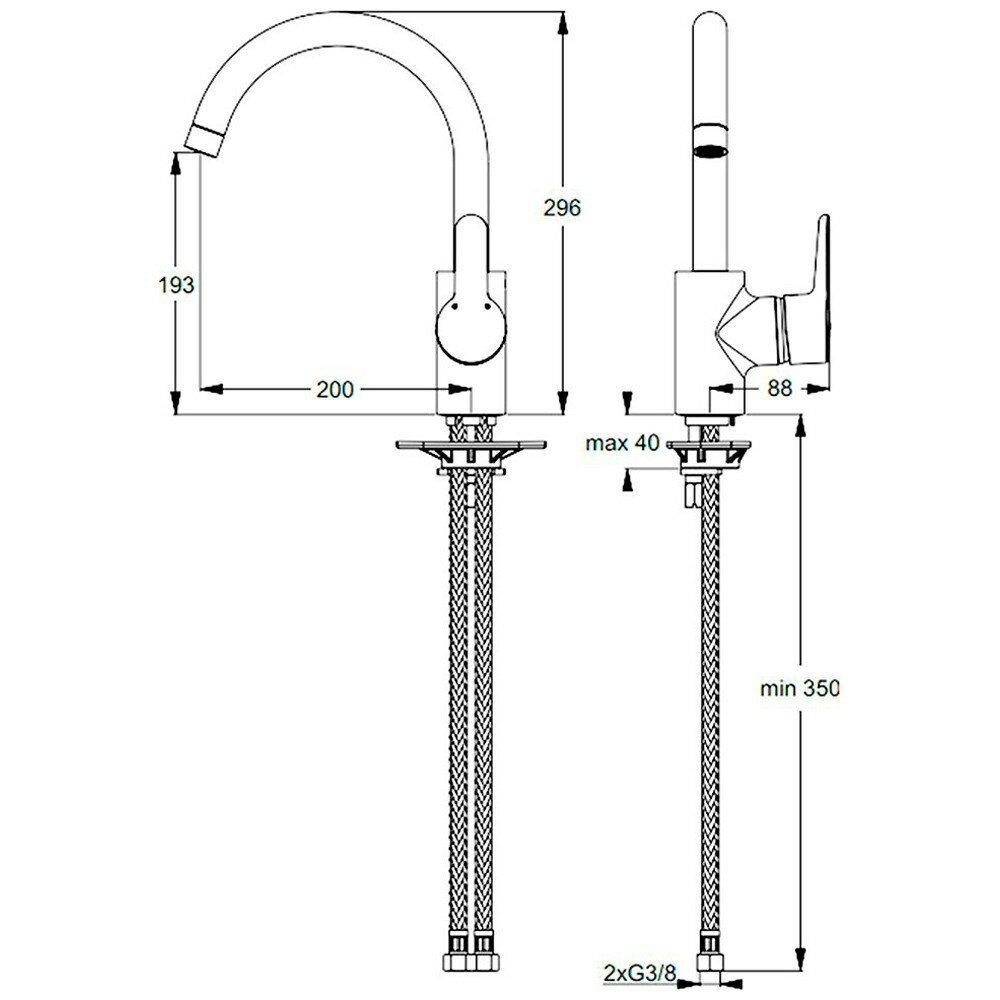 Смеситель для мойки Ideal Standard - фото №7