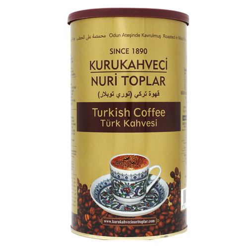 Турецкий кофе молотый Курикафеси Нури Топлар 500 грамм, ЖБ