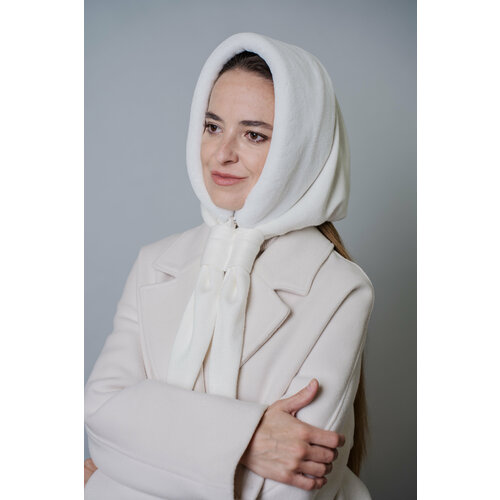 Капор МехМарт, размер 54/59, белый