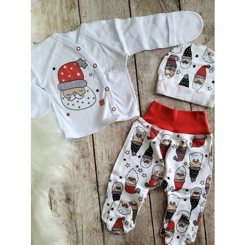 Комплект одежды  , размер 56, белый, красный