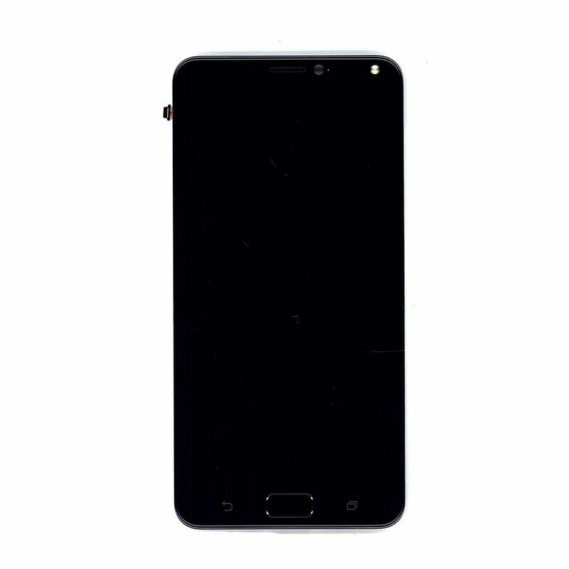 Дисплей (экран) в сборе с тачскрином для Asus ZenFone 4 Max черный с рамкой (Premium SC LCD) / 720х1280