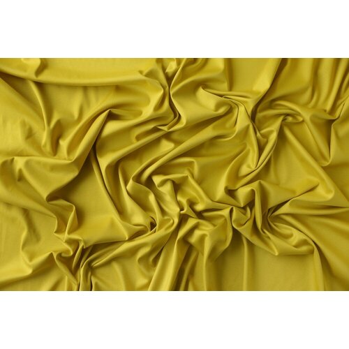 Ткань ярко-желтый трикотаж мерсеризованный ткань трикотаж мятного цвета мерсеризованный