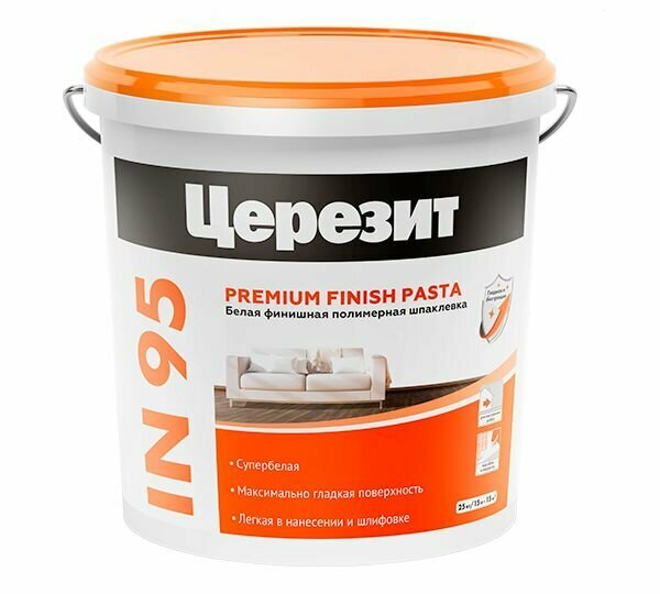 фото Церезит IN 95, фасовка 25 кг