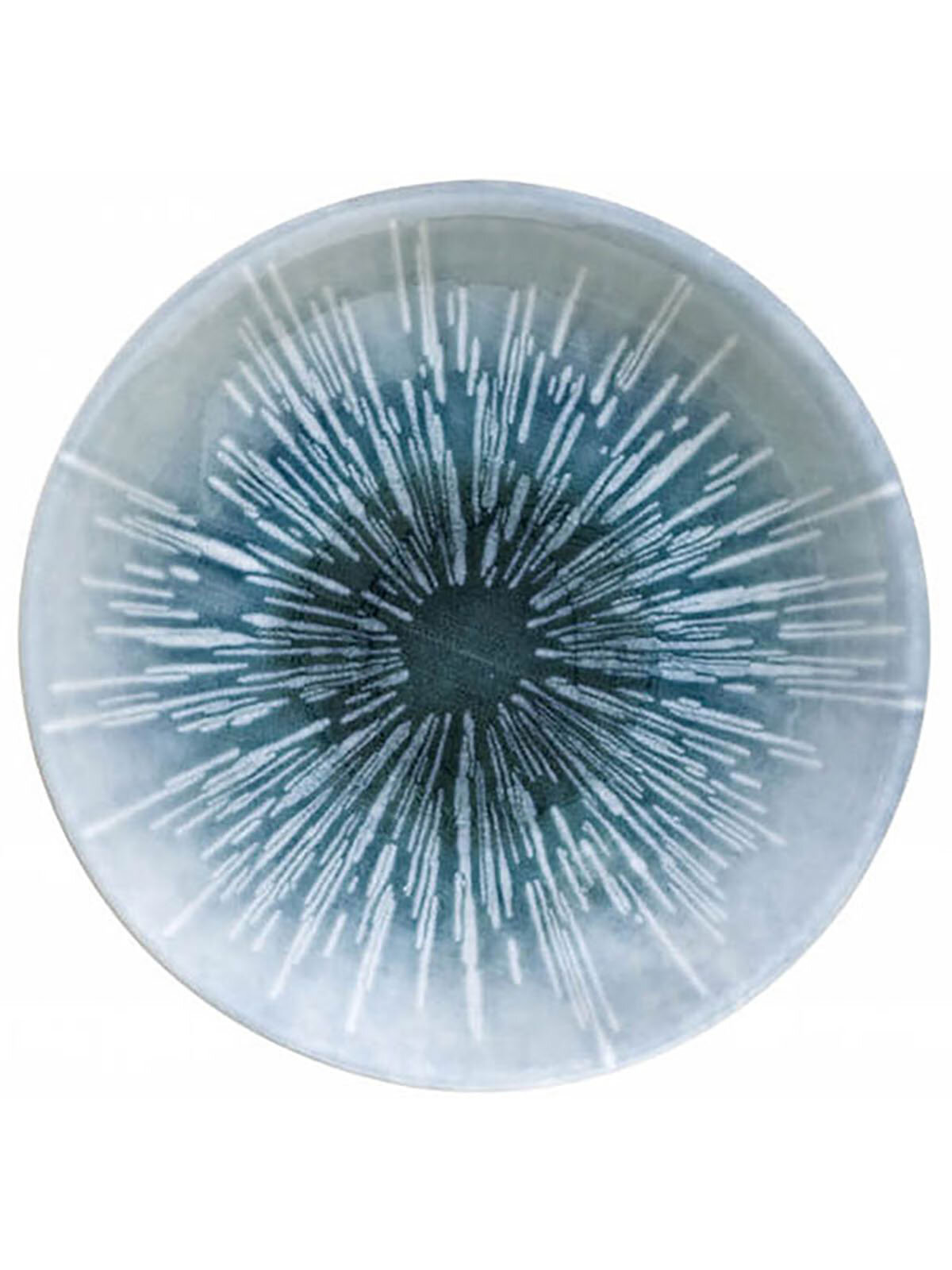 Тарелка глубокая Nanocream Blue круглая, 21 см