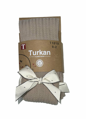 Колготки Turkan, 200 den, размер 98-104, бежевый