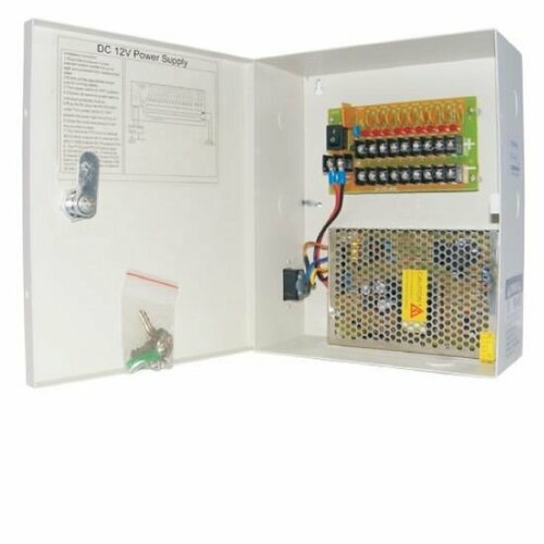 Блок питания CP1209 12В10А9выходов-предохранителей по 2А мет бокс под АКБ 7ач 750000₽