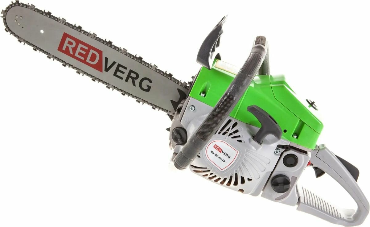 бензопила REDVERG RD-GC45-16 1800Вт 57см - фото №3