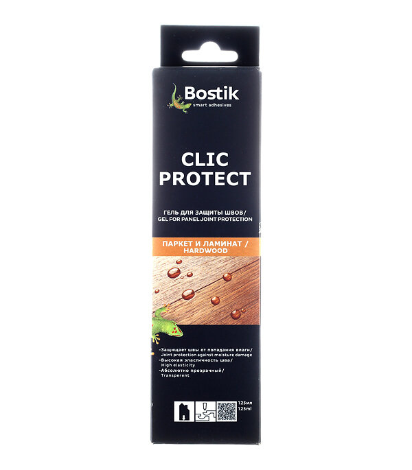 Гель-герметик для защиты швов ламината и паркета Bostik Clic Protect 125 мл