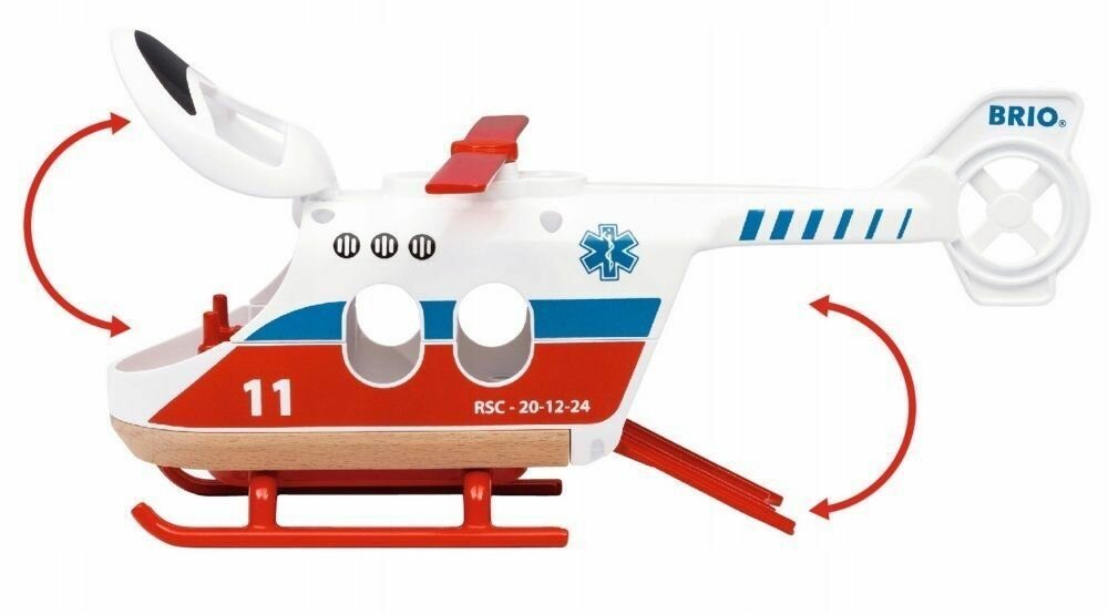 BRIO 36022 Cпасательный вертолет — фото 1