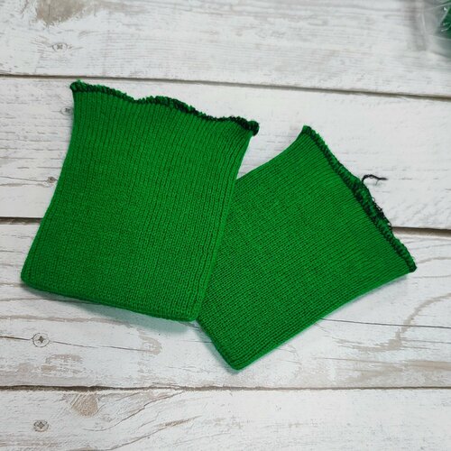 Трикотажная резинка манжет на рукава