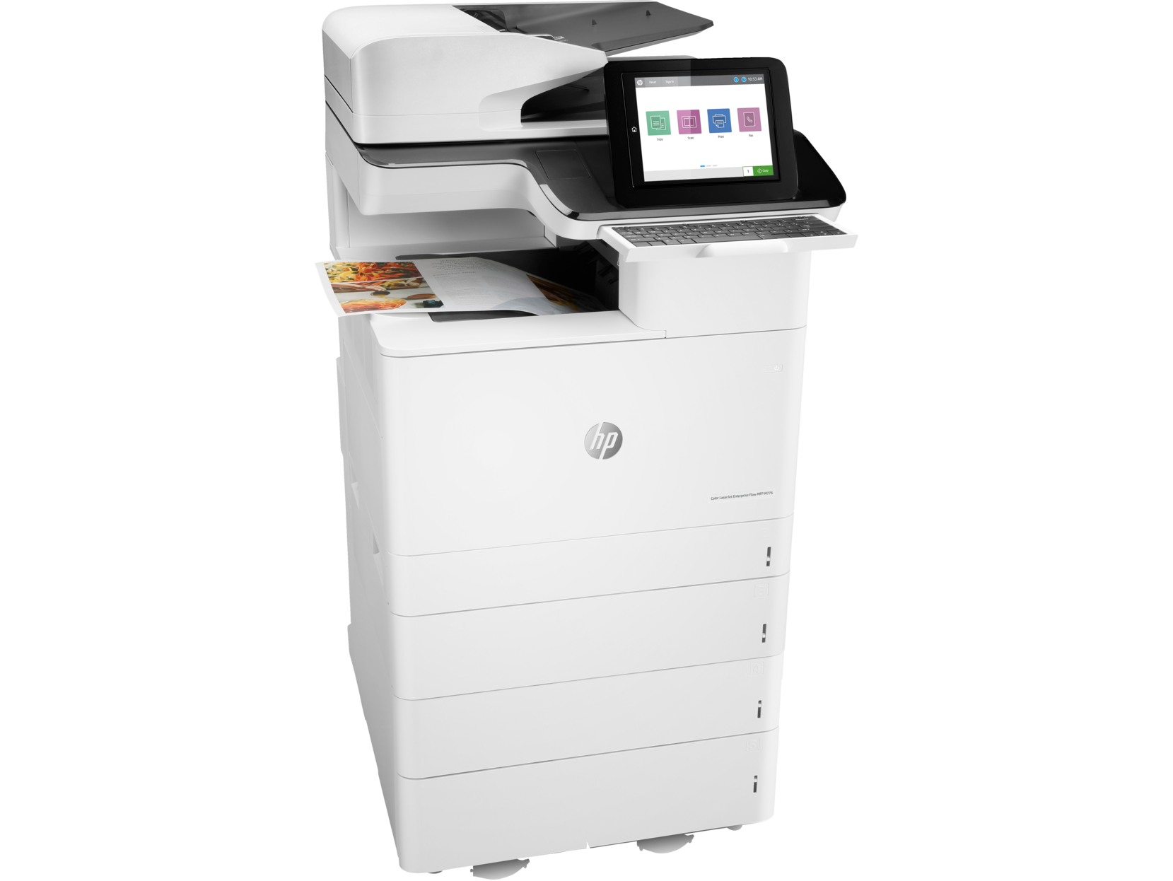 МФУ лазерное HP Color LaserJet Enterprise Flow MFP M776z (3WT91A) - фото №12