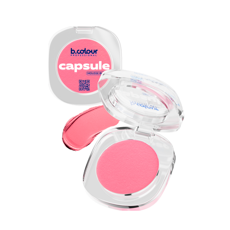 Румяна для лица муссовые b.colour professional Capsule Mousse Blush т.01 Ice rose 3 г